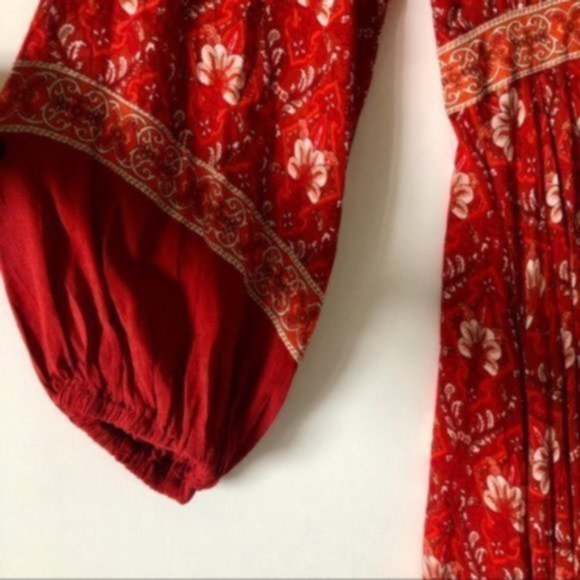 SPELL & THE GYPSY Jewel Soiree Dress Red XSmall - Picture 6 of 12